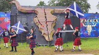 Wacken Open Air 2024  Pipes up at the Wacken United [upl. by Oterol834]