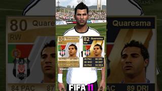 RICARDO QUARESMA worst vs best card in EVERY FIFA 1022⚽shorts fifa eafc24 fc24 quaresma [upl. by Shalna150]