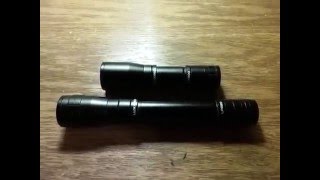 My review of the luxpro lp280 and lp200 flashlights [upl. by Maillliw]