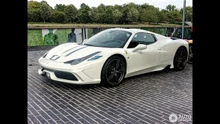 Ferrari 458 Speciale Aperta revs and acceleration  POG [upl. by Rexferd]