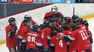 Tournoi Provincial Midget Alma  Finale BB Aiglons Alma 6 Vs Sags Saguenay 3 [upl. by Elvera]