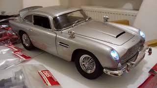 JAMES BOND 007 Goldfinger  Eaglemoss 18 scale ASTON MARTIN DB5 [upl. by Fabio]