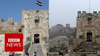 Aleppo before and after the battle  BBC News [upl. by Mattson]