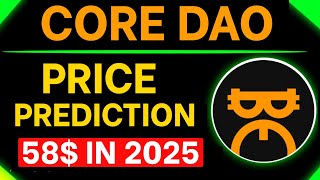 Core Dao Price Prediction in 2025 ✅ Core Coin Price Update  Core Coin New Update  Satoshi Core [upl. by Lebasi]