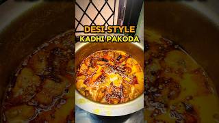 Kadhi Pakoda Recipe 😋 ❤ shorts cooking kadhirecipe streetfood viralrecipe [upl. by Ennyl]