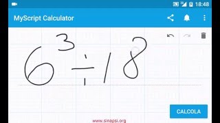 myscript calculator [upl. by Gruchot]