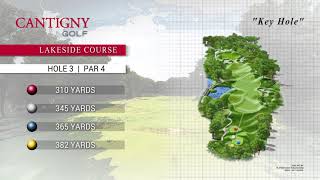 Cantigny Golf Club Lakeside Hole 3 [upl. by Aloel569]