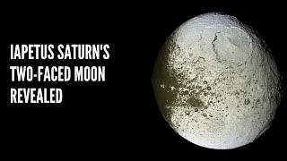 Iapetus Saturns Two Faced Moon Revealed [upl. by Yerocaj472]