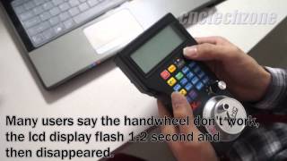 CNC Wireless USB Mach3 MPG Pendant Handwheel WHB04 User Instructions [upl. by Liva575]