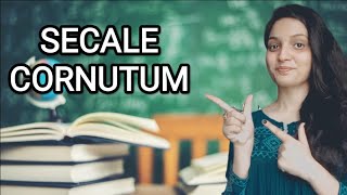 SECALE CORNUTUM HOMOEOPATHIC MEDICINEEXPLAINED WITH ALLEN KEYNOTES DRDEEKSHA [upl. by Keyte]