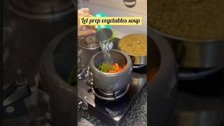 Let prep vegetables soup minivlog recipe food [upl. by Quince]