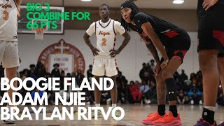 Boogie Fland Braylan Ritvo vs Adam Njie Magic Mel MATCHUP GETS HEATED Stepinac vs Cardinal Hayes [upl. by Enyawed]