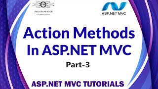 03  Action Methods In ASPNET MVC  Learn ASPNET MVC  MVC Complete Tutorials  MVC HindiUrdu [upl. by Elleret]