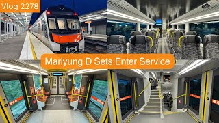 Sydney Trains Vlog 2278 Mariyung D Sets Enter Service [upl. by Nemraciram93]