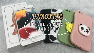 Unboxing iPhone 6s Plus from Shopee  Gold 64GB  Sontue [upl. by Idonna]