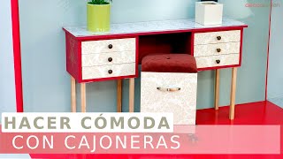 Cómo HACER una CÓMODA desde cero  Estilo clásico en casa con Decogarden [upl. by Javed]