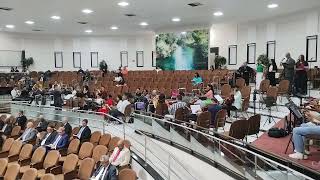 Louvor da harpa cristã com a Orquestra da IEAD sede Cuiabá em Mato Grosso oscarmt [upl. by Ardnuasac]