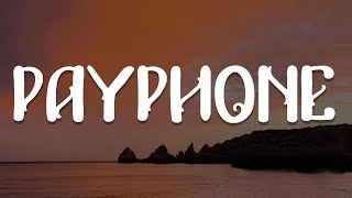 Payphone Closer Happier Lyrics  Maroon 5 Wiz Khalifa [upl. by Eibbed]