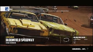 Wreckfest  Gameplay and Crash  PS4 [upl. by Ilwain]