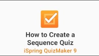 ISpring quiz maker dasturida ishlash [upl. by Billy706]