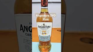 Angostura 5YO Rum shortsvideo liquor shorts drink trendingshorts [upl. by Dacey]