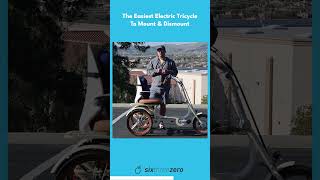 Simple Glide 500watt Recumbent Etrike The Easiest Electric Tricycle to Mount and Dismount [upl. by Whall]