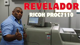 Cambio de revelador Ricoh ProC7110 [upl. by Anitselec411]