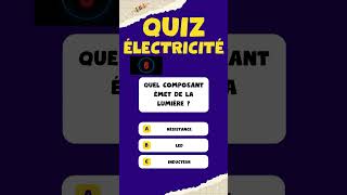 Quiz Électricité [upl. by Yrruc707]