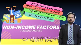 non income factors affecting consumption  interest rate 32 macroeconomics classical interestrate [upl. by Adnalro]