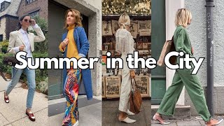 12 Incredibly Chic Ways to Master SummerintheCity Style [upl. by Fanning130]