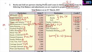 12TH Accounts Ch 1 Final Account Q3 Marking adirkatutors [upl. by Witty]