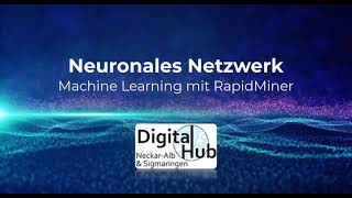 Rapid Miner  Neuronales Netzwerk [upl. by Lrig325]