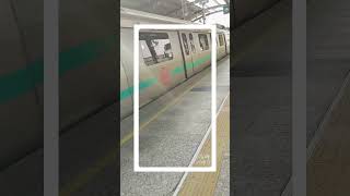 Green line metro new Delhishortvideo funny trending travel delhimetrostation youtubeshorts [upl. by Marlyn202]