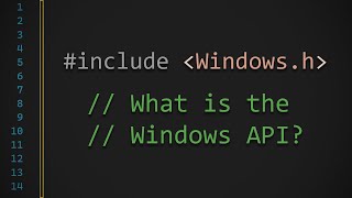 What is the Windows API What is Windowsh [upl. by Salas492]