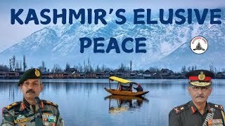 KASHMIRS ELUSIVE PEACE  LT GEN D P PANDEY  LT GEN P R SHANKAR [upl. by Ylecic]