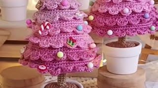 Wonderful DecorCrochet Christmas Tree [upl. by Eelatsyrc]