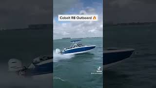 Cobalt R8 Outboard 🔥 boats wakeboat [upl. by Territus]