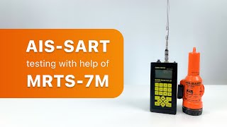 AISSART testing with help of GMDSS Multi Tester MRTS7M [upl. by Marieann]