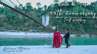 25th Anniversary  Rishikesh Best post wedding video  Cinematica [upl. by Hacceber]