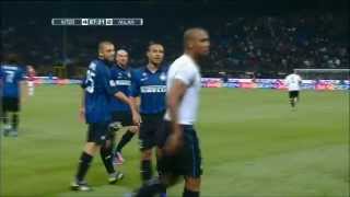 Maicon amazing goal vs Milan with PerJarle Heggelund [upl. by Addia]