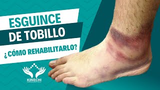 ESGUINCE DE TOBILLO ¿Qué es y cómo rehabilitarlo [upl. by Ettenim]