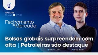 🔴010224  PETROBRAS EM NOVA MÁXIMA HISTÓRICA COM RUMOR DE DIVIDENDOS  Fechamento de Mercado [upl. by Bergren]