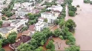 Enchente em Governador Valadares o bairro Ilha dos Araújos alagada [upl. by Miriam]