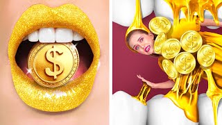 What if Money Were People Crazy Relatable Situations amp Funny Moments by 123 GO [upl. by Graces102]