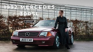 A 1990s BahnStormer  1992 Mercedes 300SL  Bridge Classic Cars [upl. by Einaeg]