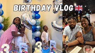 My Son’s 3rd Birthday Vlog 🎉  The surprise present 🎁  Family Outing 🩶  Living in Swansea Uk 🇬🇧 [upl. by Arriaes]