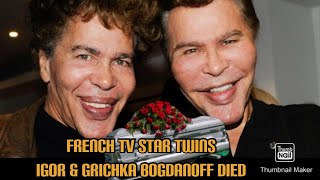 The Bogdanoff twins Igor and grichka Bogdanoff died at 72 years Bogdanoff cause of death [upl. by Elleirol229]