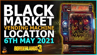 Maurices Black Market Vending Machine Location 6 May 2021  Borderlands 3 [upl. by Ecirtnahc]