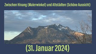 Zwischen Hinang Malerwinkel und Altstädten 31 Januar 2024 ￼ [upl. by Araeic641]