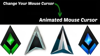 How To Change Your Mouse Cursor on Windows  Animated Pointer [upl. by Packton]